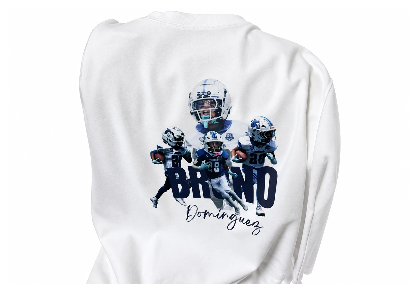 Playeras con collage de jugadores
